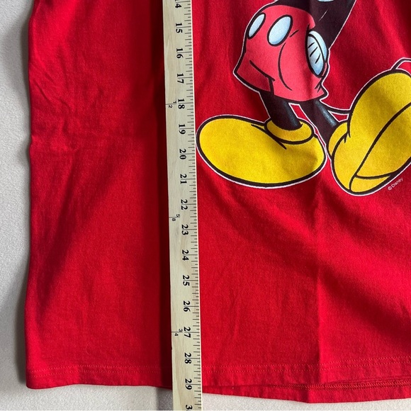 Disney Mickey Mouse Red Tshitt Size‎ XL - Picture 6 of 8